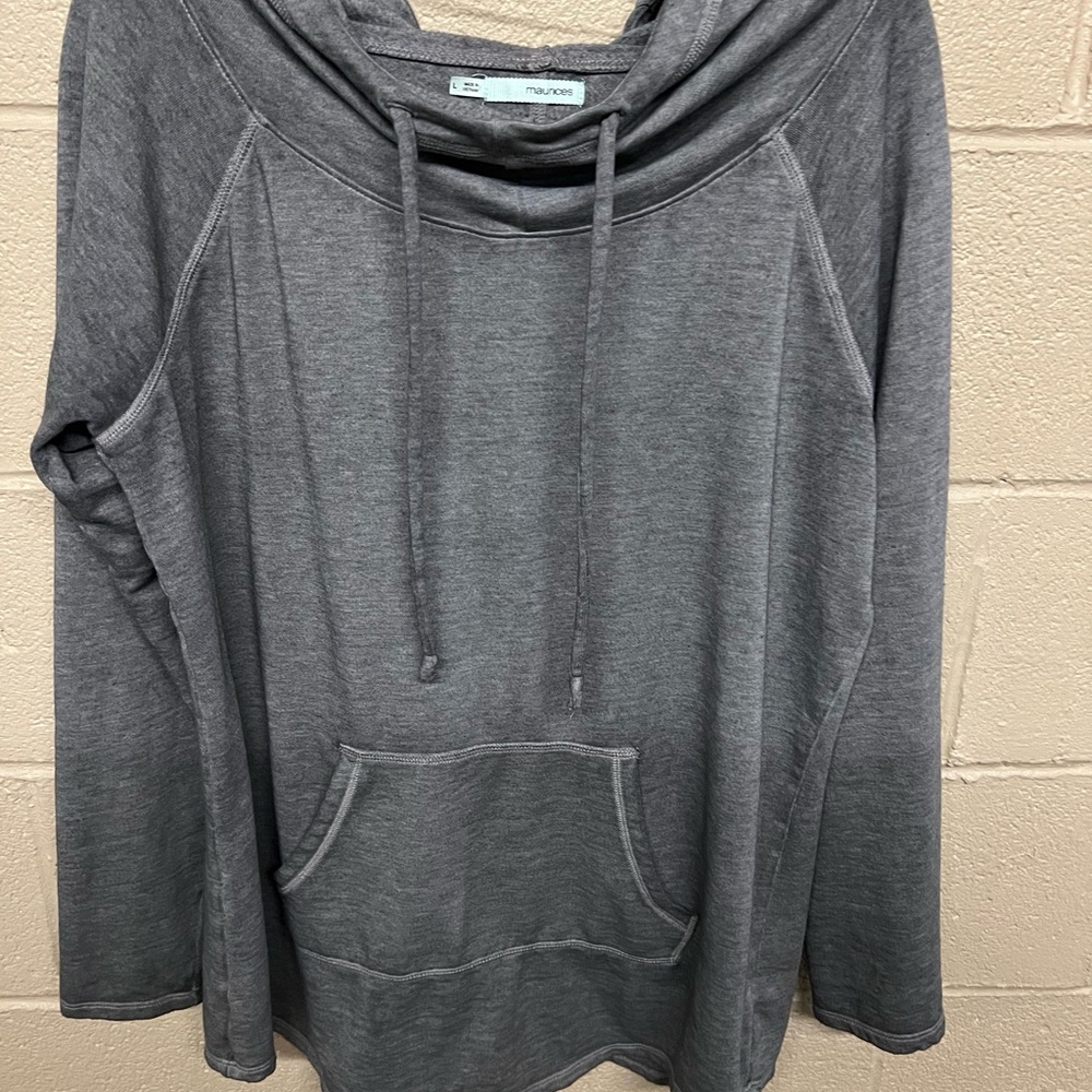 Maurice’s Funnel neck pullover sweatshirt…large